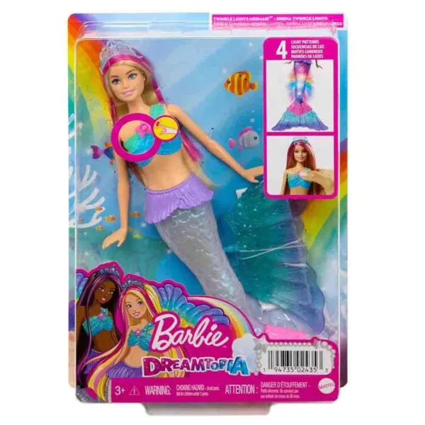 Boneca Barbie Dreamtopia Sereia Luzes e Brilhos - Mattel - Image 2