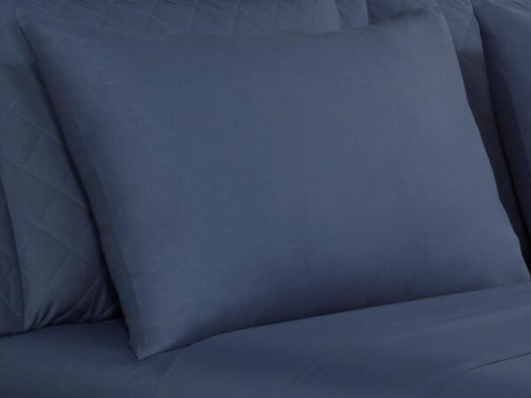 Jogo de Cama Casal 150 fios - Colore Indigo - Dui Design - Imagem 4