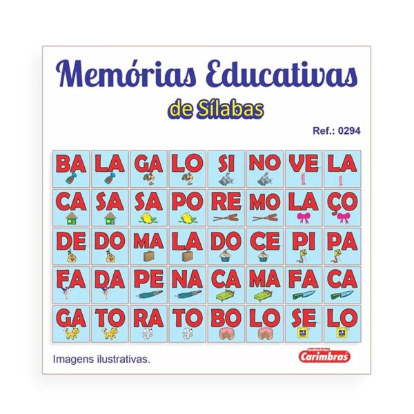 Jogo Educativo da Memória de Sílabas Alfabetização Infantil - Image 4